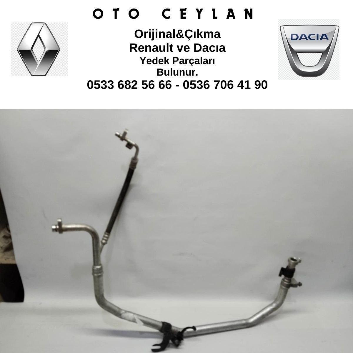 924405970 Fluence Klima Hortumu Elektrikli  Çıkma Orijinal