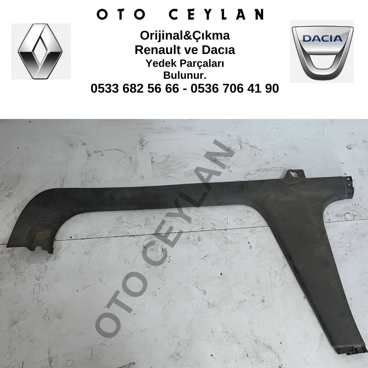 7700430567 Megan Sol Ön Kapı Eşik Bakaliti Çıkma Orijinal