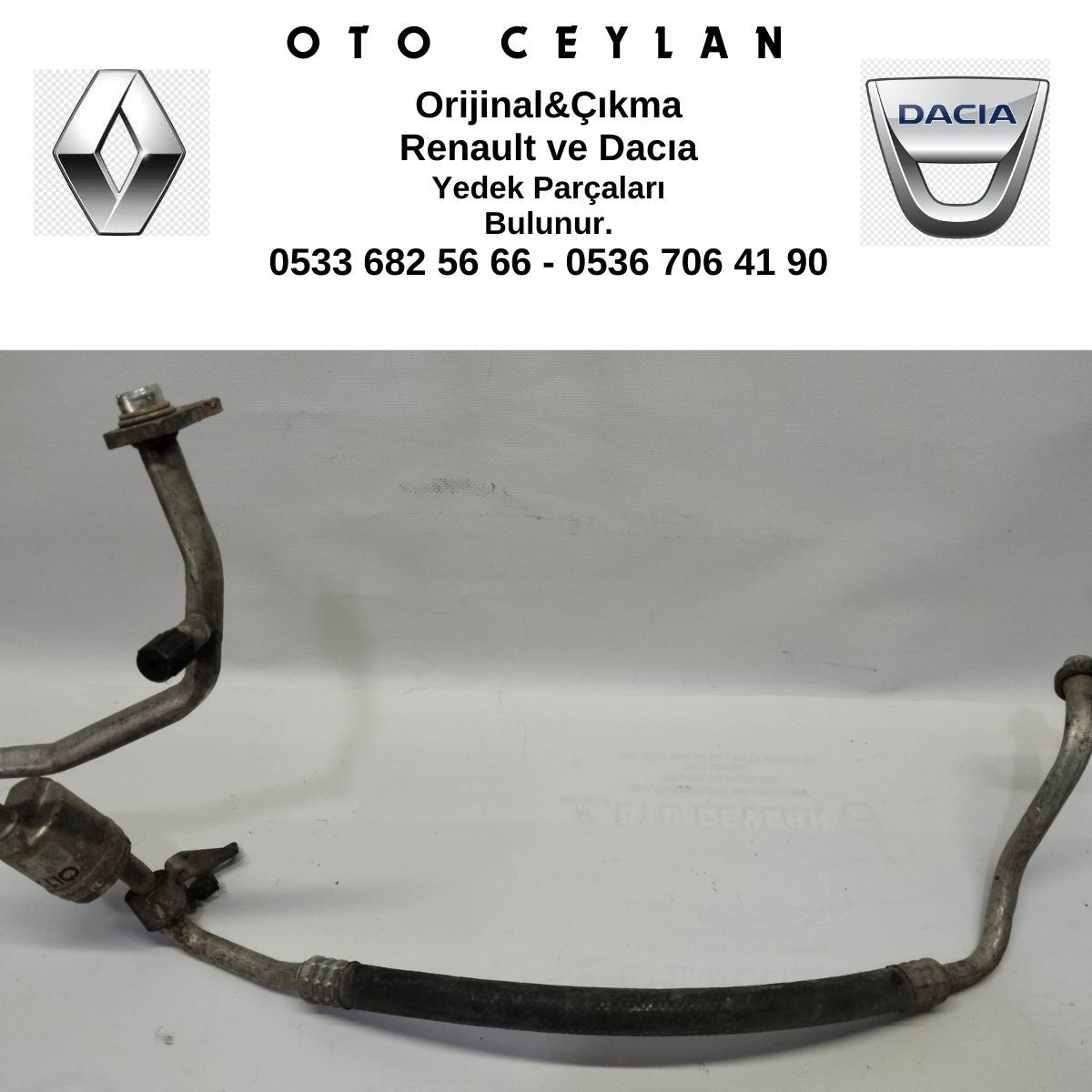 8200198551 Clıo II Klima Borusu Çıkma Orijinal