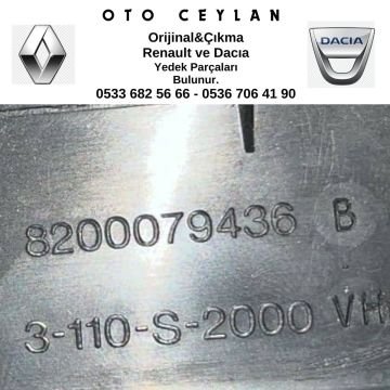 8200079436 Megan 2 Kapı Eşik Bakaliti Çıkma Orjinal