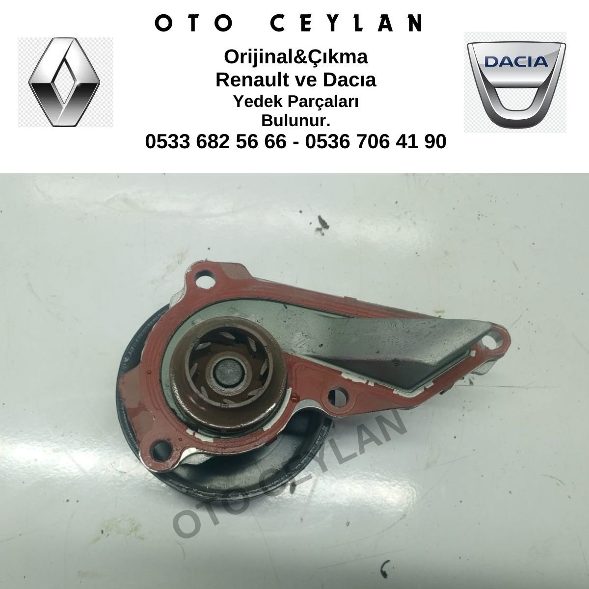 210510501R Megane 4 Talisman 1.3 Tce H5H Devirdaim Kasnağı Orijinal Çıkma