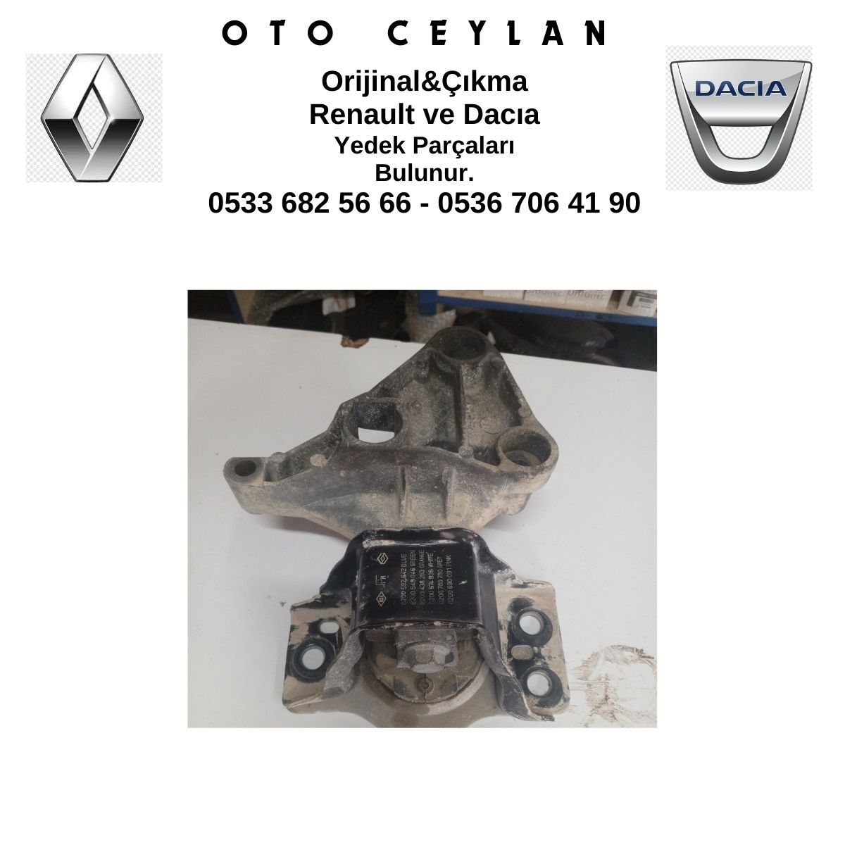 8200502642 LOGAN MOTOR KULAĞI ÇIKMA