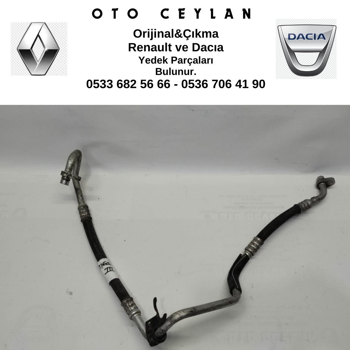 924900016R Megan III Fluence Klima Borusu Çıkma Orijinal