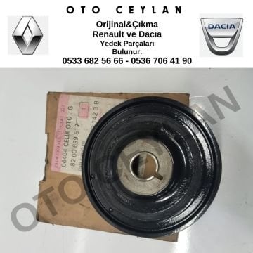 8200699517 Megane 2 Megane 3 Fluence Krank Kasnağı Orijinal Sıfır