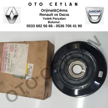 8200699517 Megane 2 Megane 3 Fluence Krank Kasnağı Orijinal Sıfır