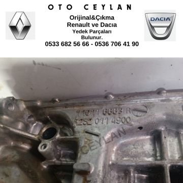 110116663R Nissan Qashqai 1.3 Benzin HR13 Yağ Karteri Orijinal Çıkma