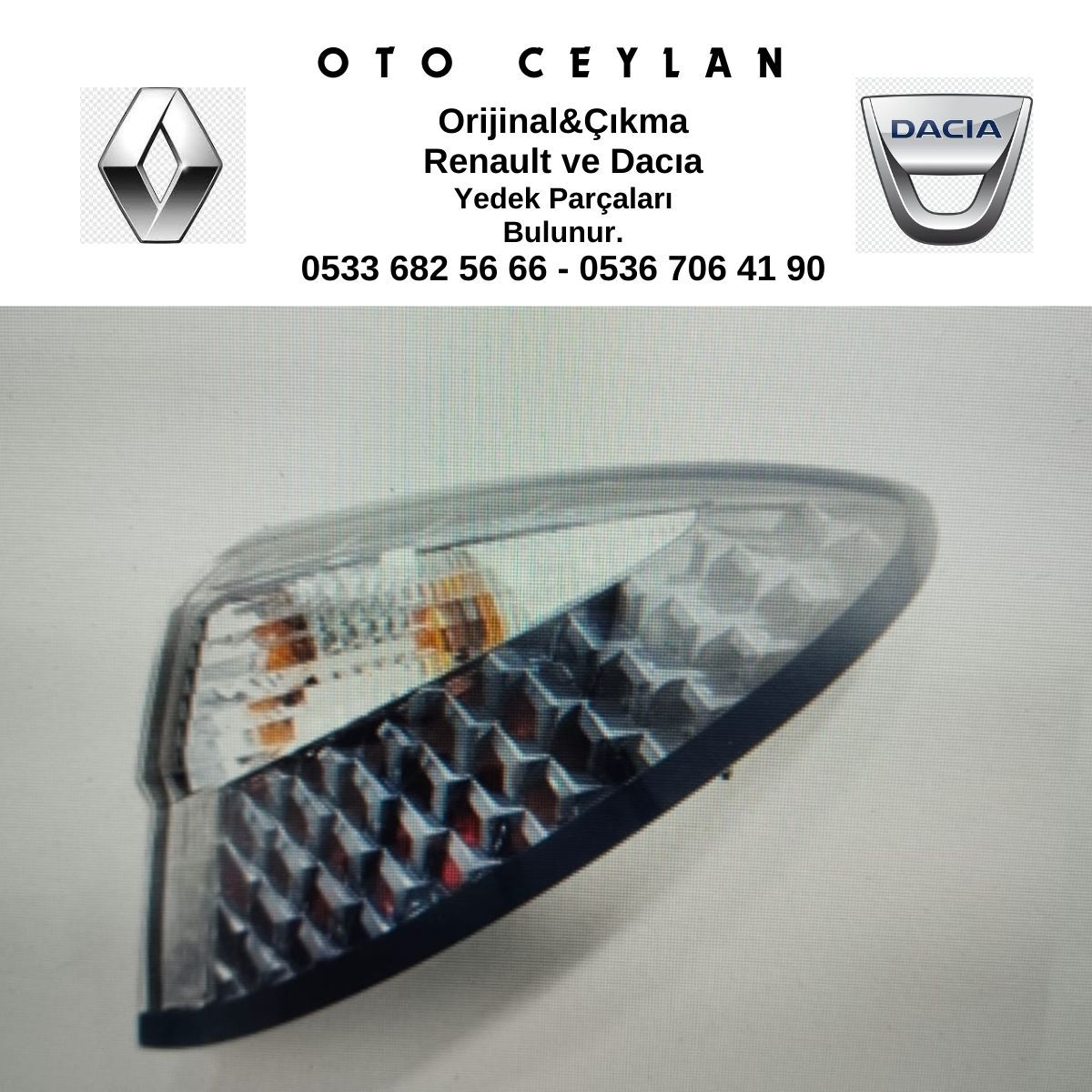 265501177R FLUENCE ELEKTRİKLİ SAĞ STOP