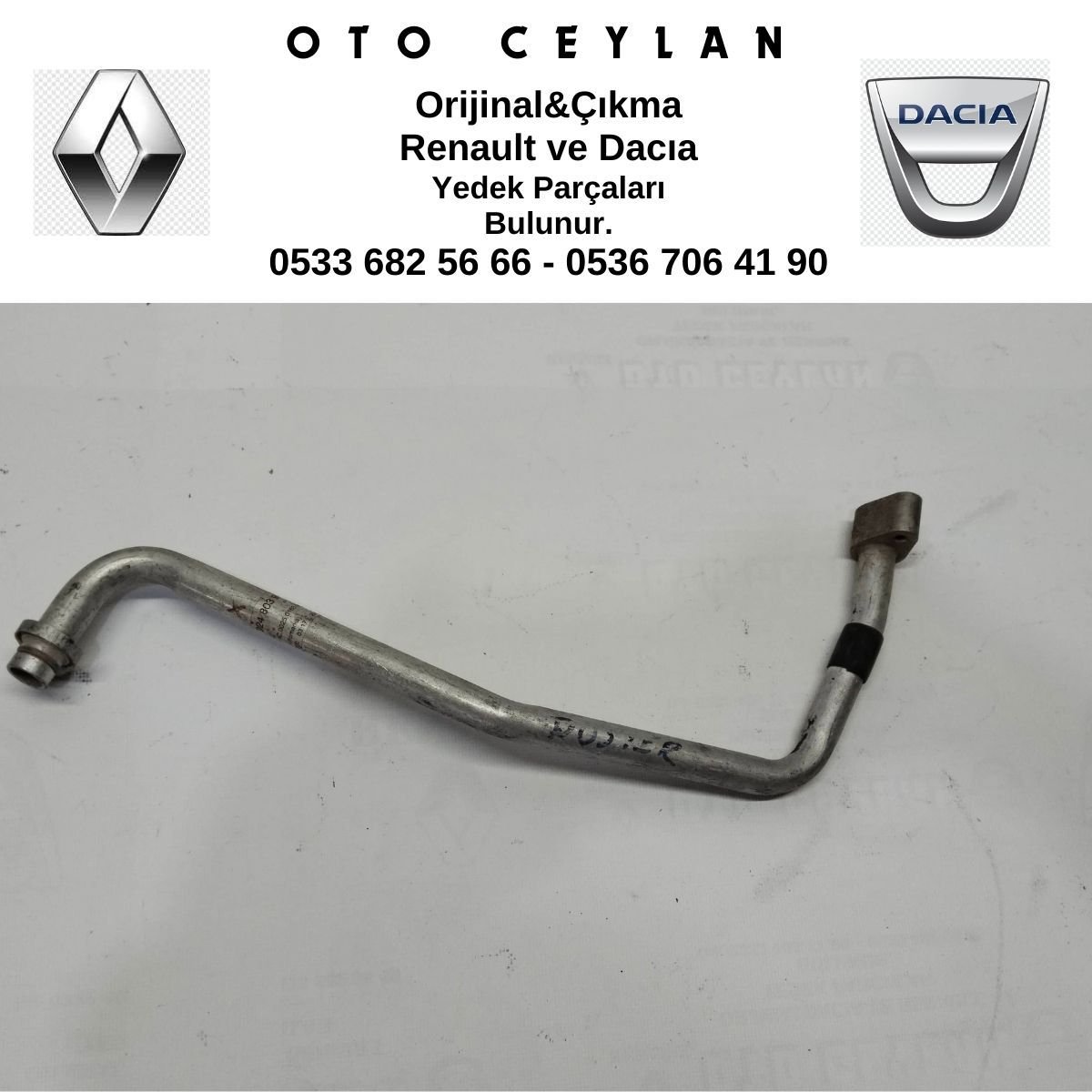 924803977R Duster Klima Borusu Çıkma Orijinal