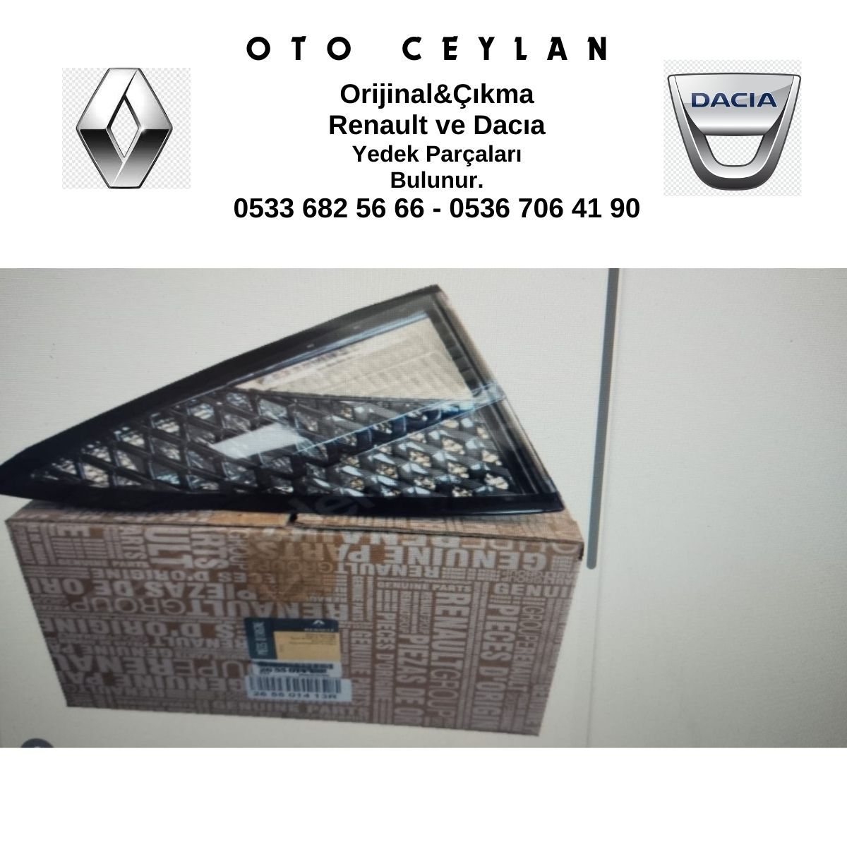 265501413R FLUENCE SAĞ İÇ STOP ELEKTRİKLİ ORİJİNAL