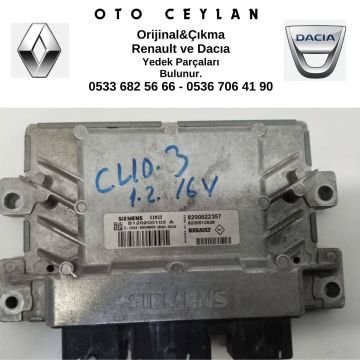 820052257 Clıo III Beyin Seti 1.2 16v Çıkma Orijinal