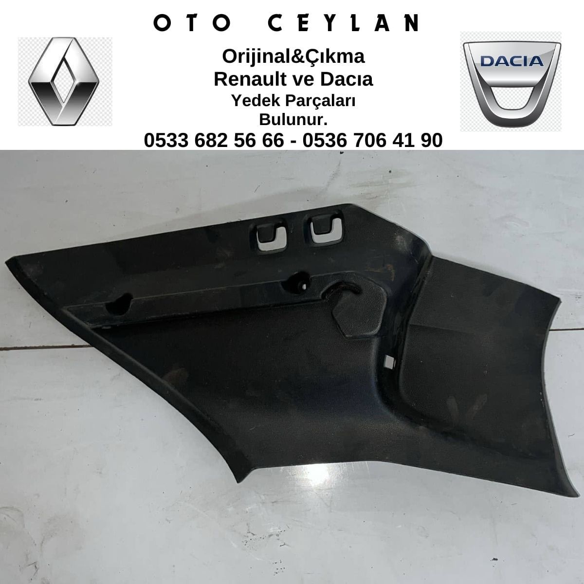 769346390R Sandero 3 İç Kasa Giydirmesi Çıkma orjinal