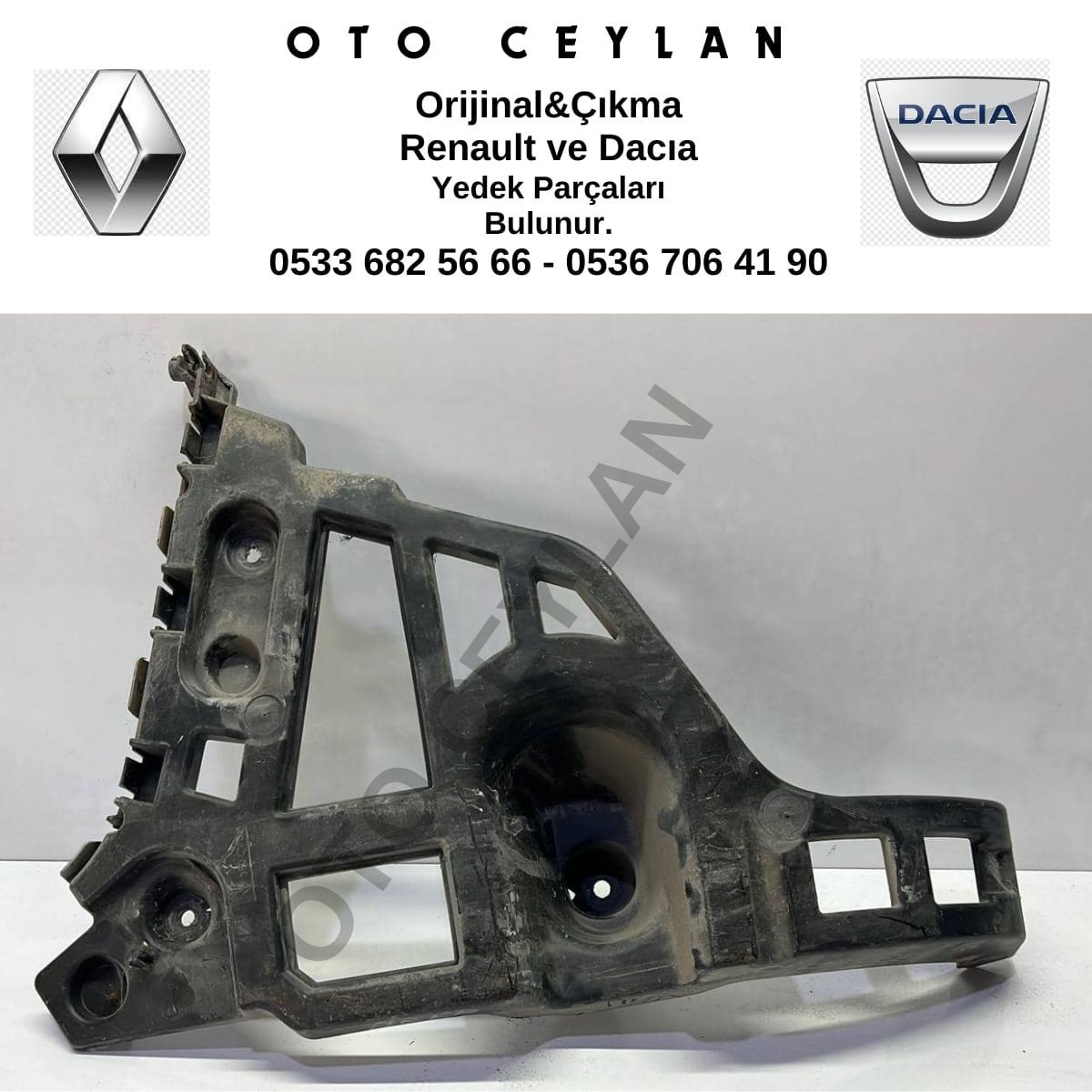 850469220R Fluence Sağ Arka Tampon Bağlantı Ayağı Çıkma Orjinal