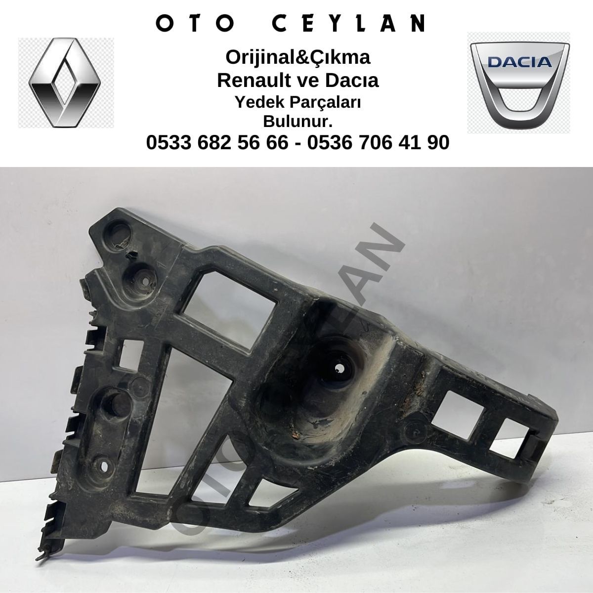 850471912R Fuluence Sol Arka Tampon Bağlantı Ayağı Çıkma Orjinal