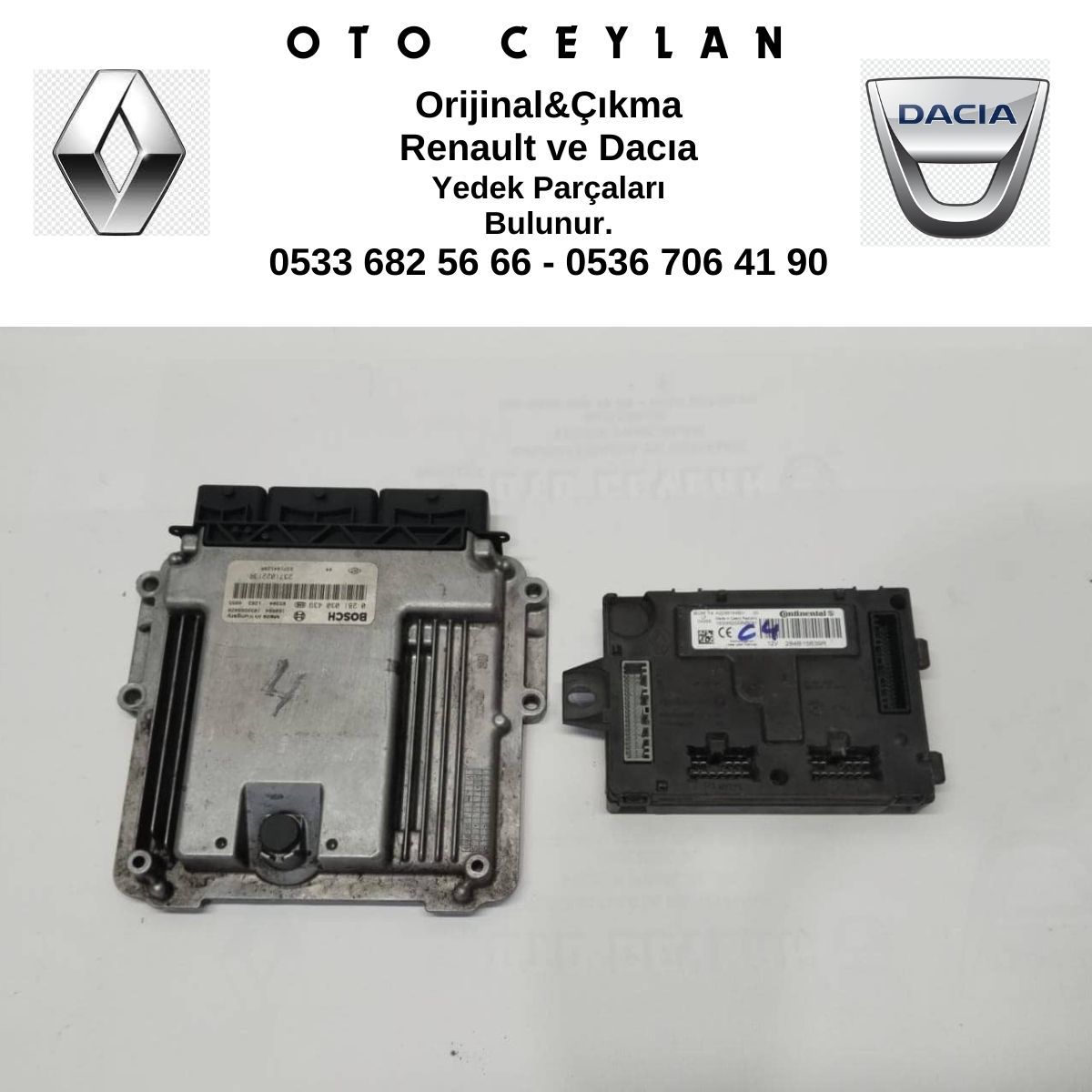 237102213R Clıo IV Beyin Seti Çıkma Orijinal