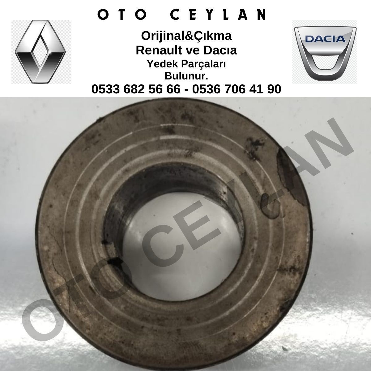 7700100776 R.19 Europa Kangoo Express Krank Dişlisi 1.9D F8Q Orijinal Sıfır