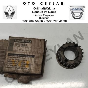 7700100776 R.19 Europa Kangoo Express Krank Dişlisi 1.9D F8Q Orijinal Sıfır