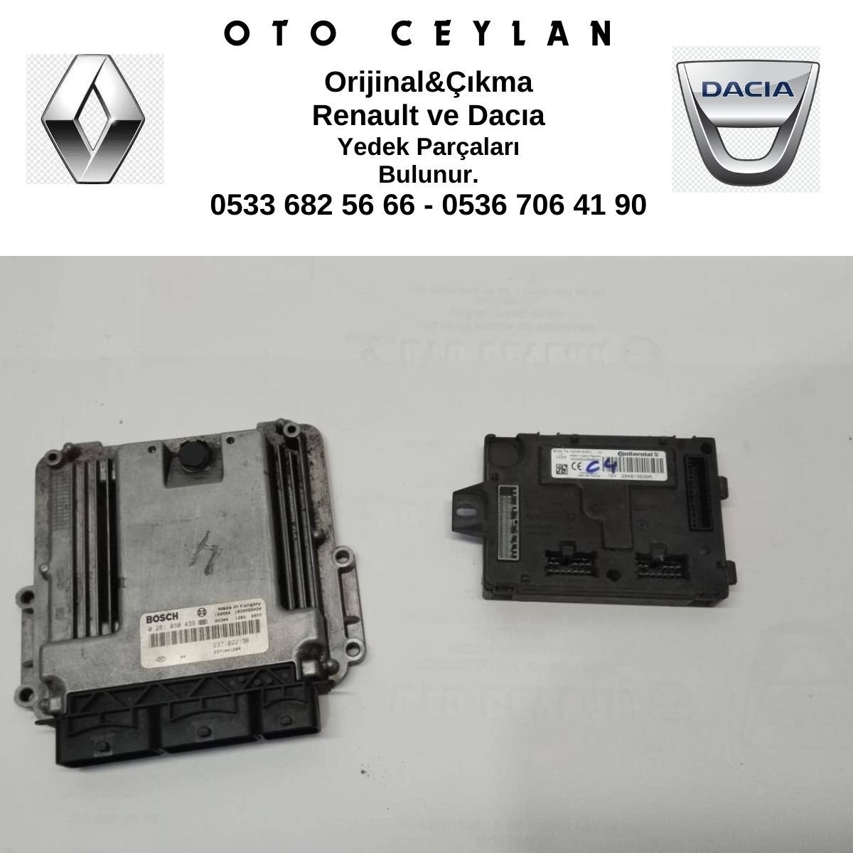 284B15639R Clıo IV UCH Beyni Çıkma Orijinal