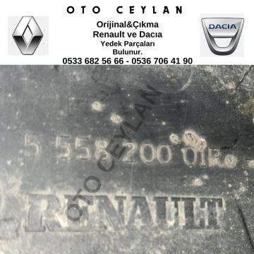 555820001R Megane 3 Arka Dingil Muhafazası Çıkma Orijinal