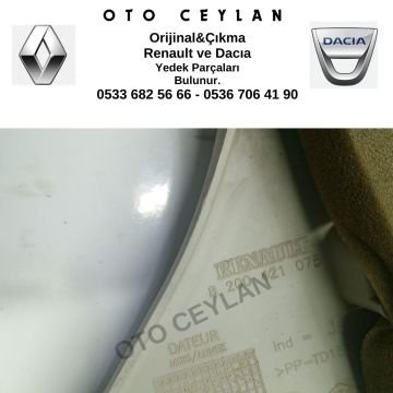 8200421075 Kango Sol Üst Cam Direği Kaplaması Orijinal Çıkma