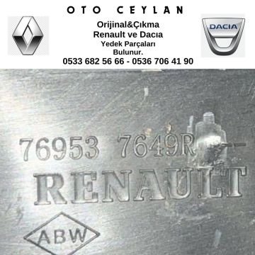 769537649R Clio 4 Arka Marşbiyel Kaplaması Çıkma Orjinal