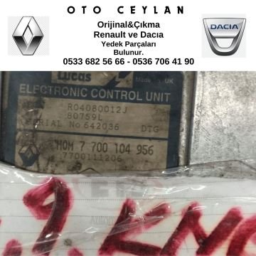 7700104956 Kangoo 1.9 Motor Beyni Çıkma