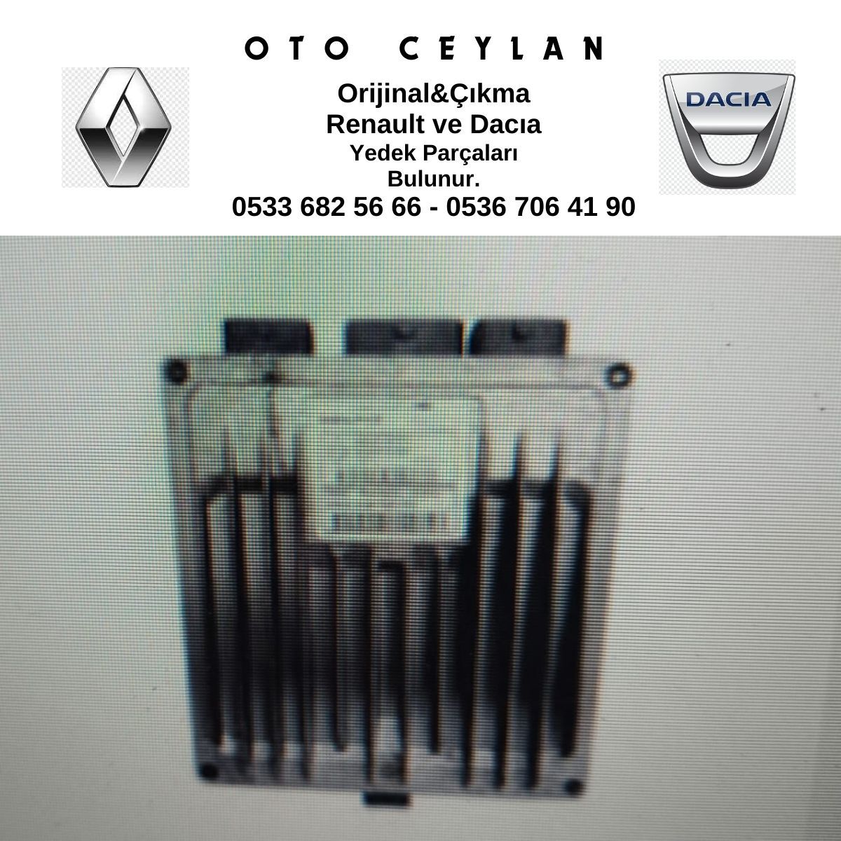 8200334419 MEGAN 2 MOTOR BEYNİ SIFIR