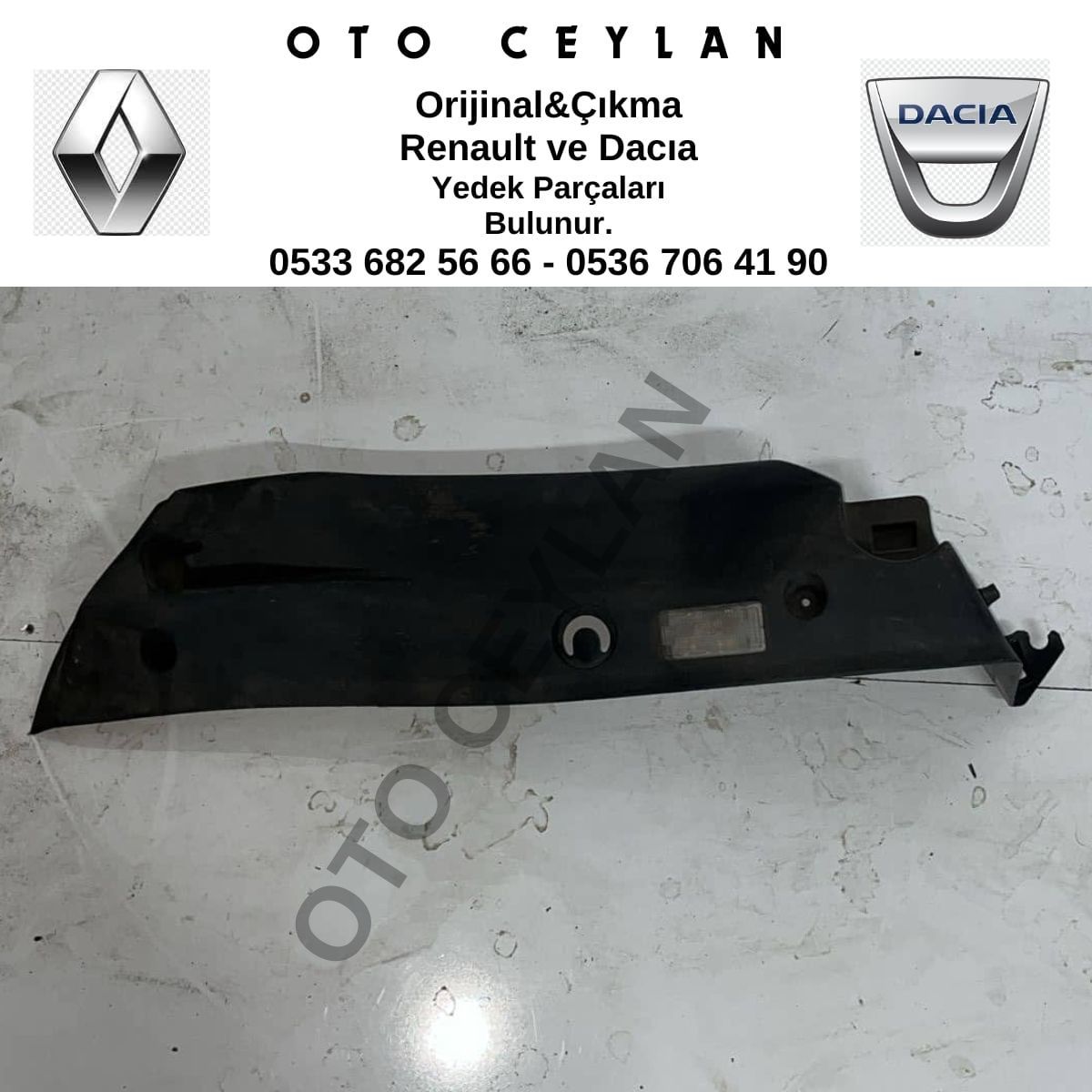 799129503R Clıo 4 İç Yan Kaplama Çıkma Orijinal