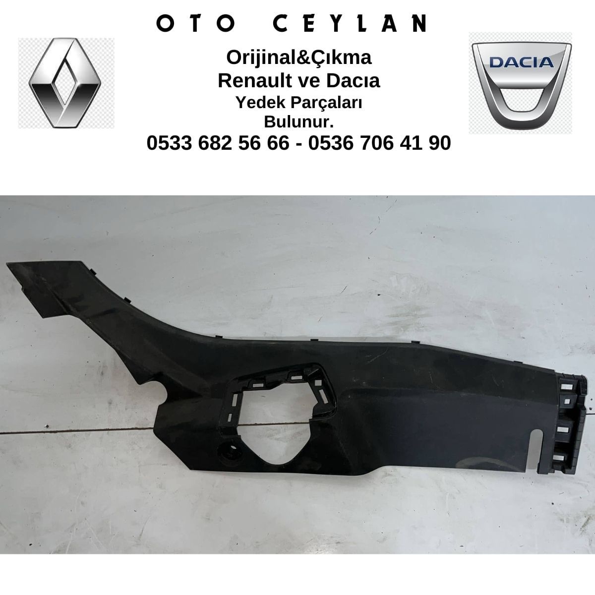 769363596R Sandero 3 Sol İç Kasa Giydirmesi Çıkma Orjinal