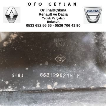 663129621R Dokker Lodgy Ön Cam Alt Sacı Çıkma Orijinal