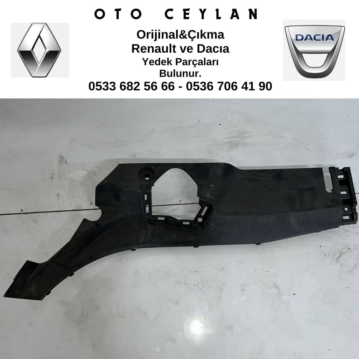 769370182R Sandero 3 Sağ İç Kasa Giydirmesi Çıkma Orjinal