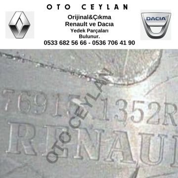 769151352R Clıo 4 Sağ Üst Direk Bakaliti Çıkma Orijinal