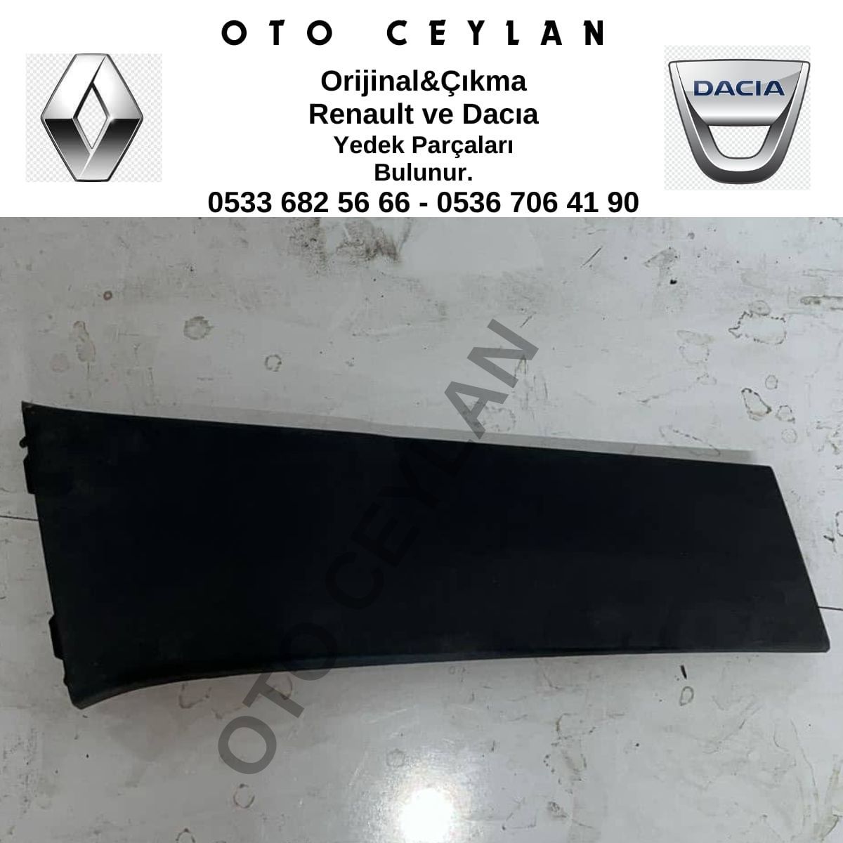 769151352R Clıo 4 Sağ Üst Direk Bakaliti Çıkma Orijinal