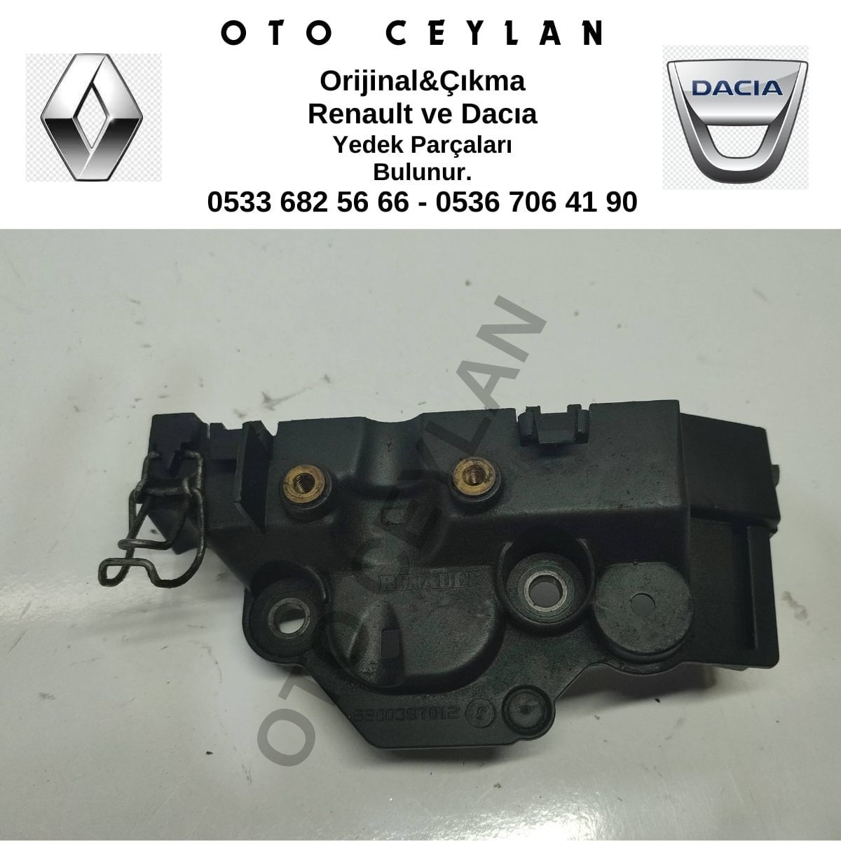 8200397012 Clıo 3 Fluence Enjektör Koruma Bakaliti Çıkma Orijinal