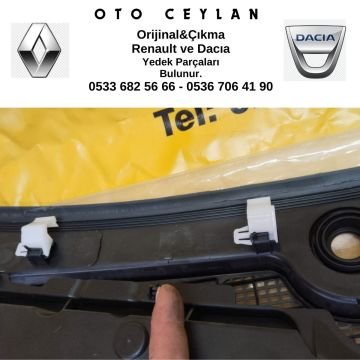 668110020R Fluence Ön Cam Izgarası Sıfır Hafif Hatalı Orijinal