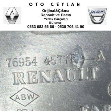 769544577R Clio 4 Arka Marşbiyel Kaplaması Çıkma Orjinal