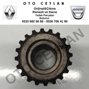 8200313627 Kangoo Clio Megane Duster Krank Dişlisi 1.5Dci Orijinal Çıkma