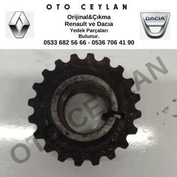 8200371496 Clio 2 Kangoo Megane Krank Dişlisi 1.5Dci Orijinal Çıkma