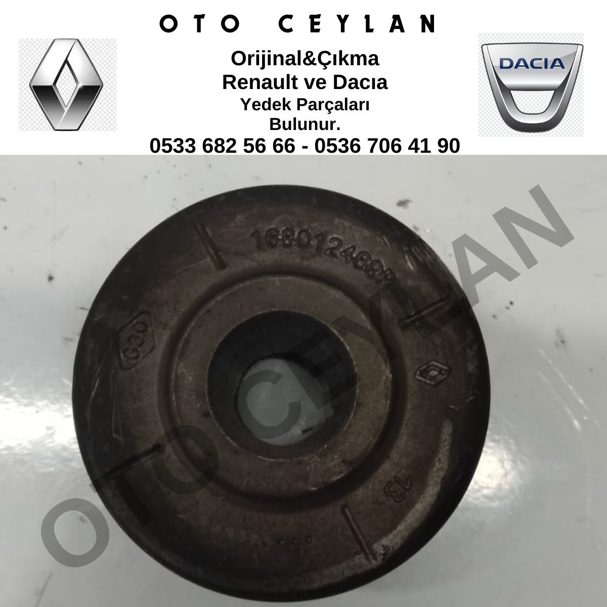 168012469R Clio 4 Captur Dokker Lodgy Sandero Mazot Pompası Dişlisi Orijinal Çıkma