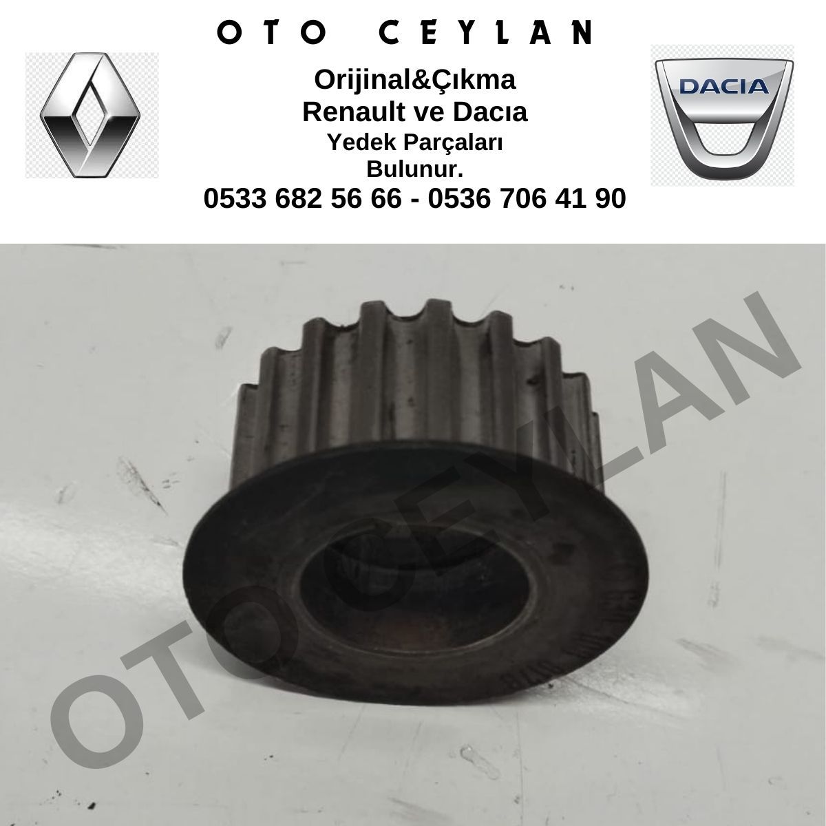 8200073935 Laguna 2 Krank Dişlisi 1.9 Dizel Orijinal Çıkma