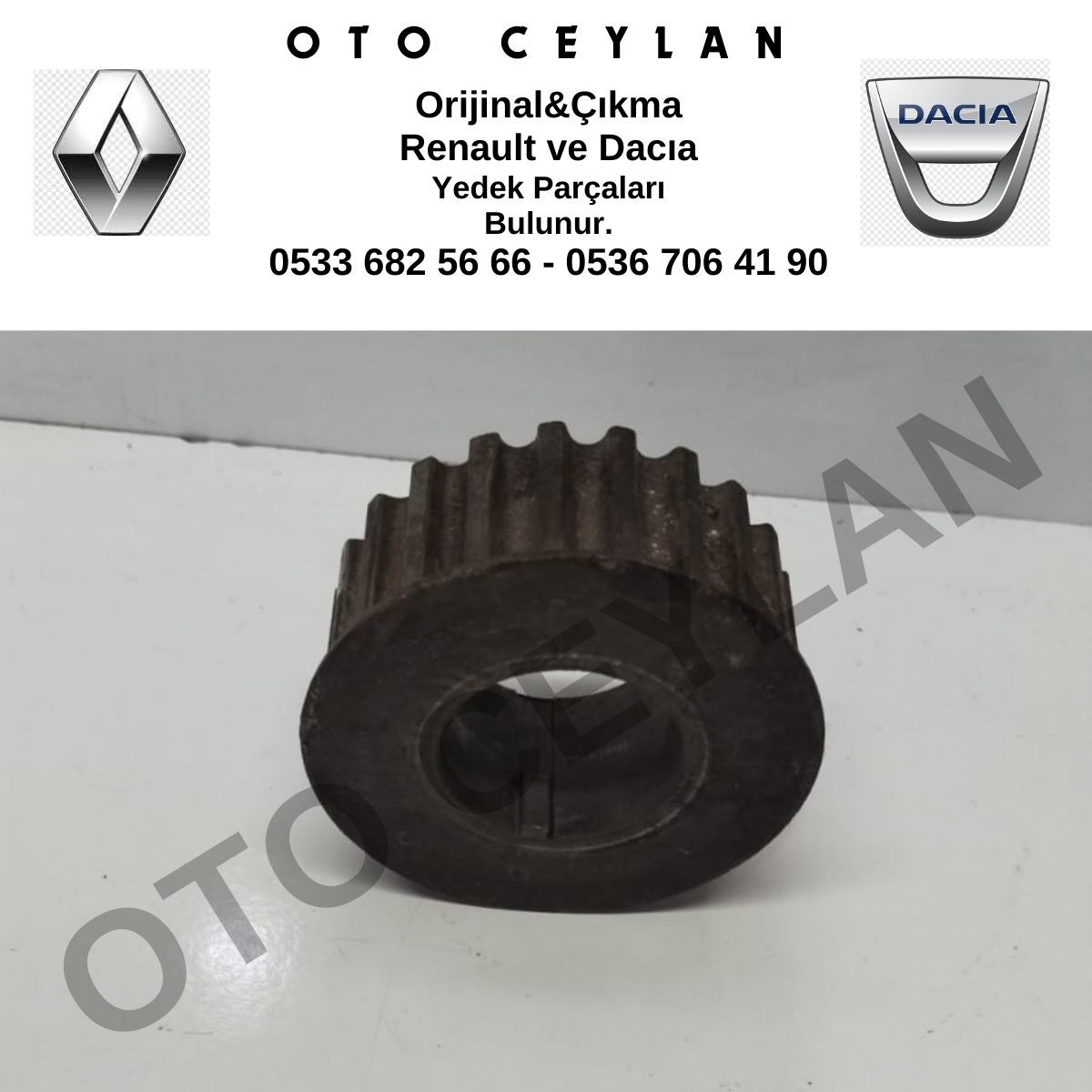 8200251569 Laguna 2 Krank Dişlisi 2.0 16V F4R Orijinal Çıkma