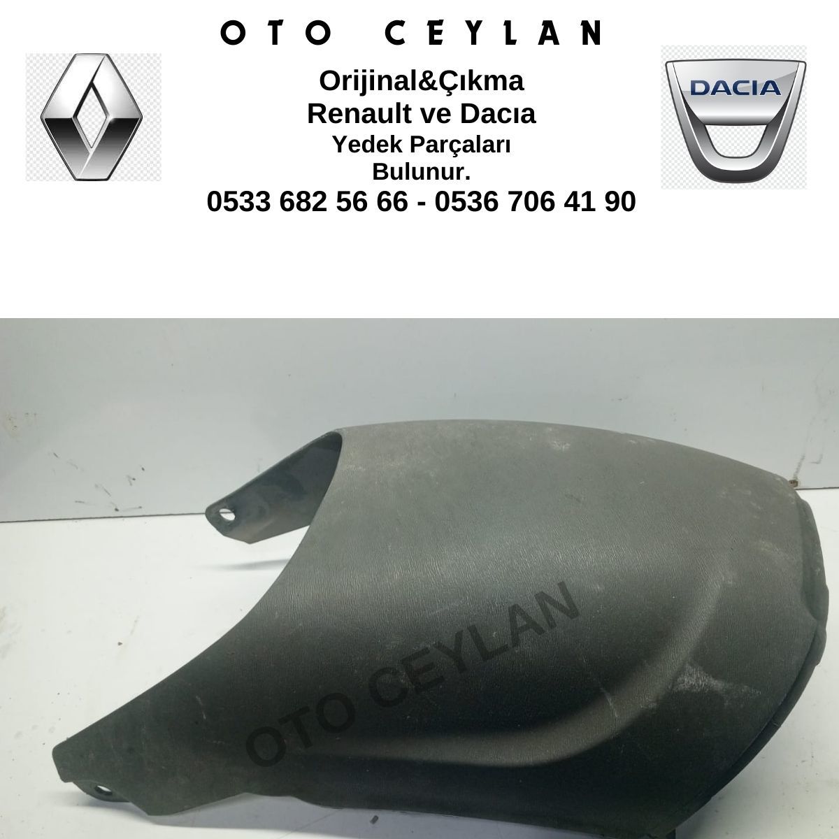 969106398R Kango Torpido Alt Orta Konsolu Orijinal Çıkma