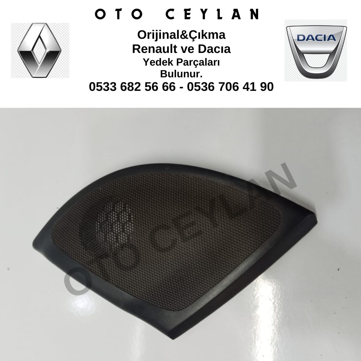 7700840879 Megane 1 Sağ Hoparlör Kapağı Orijinal Çıkma