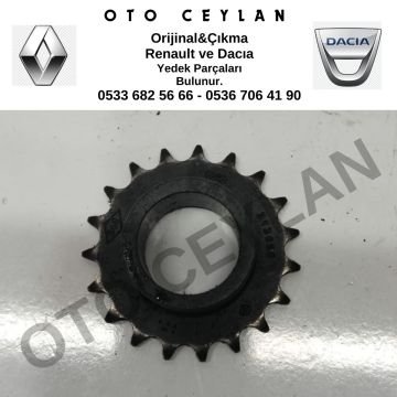 7700313628 Clio Kangoo Megane 2 Yağ Pompası Dişlisi Orijinal Çıkma