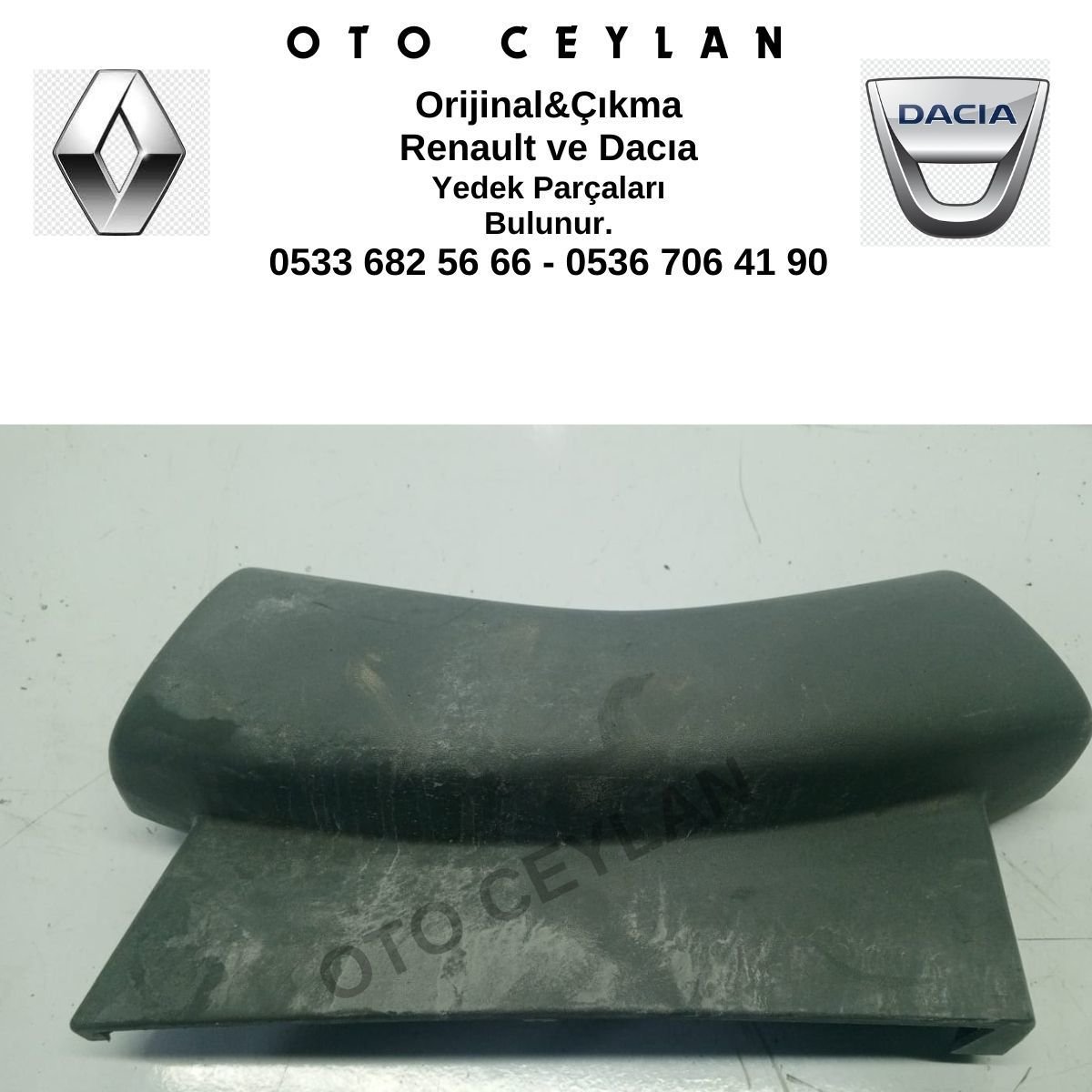 8200454897 Kango 2 3 Direksiyon Üst Kapağı Orijinal Çıkma