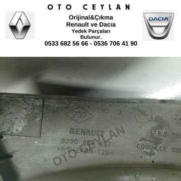 8200454897 Kango 2 3 Direksiyon Üst Kapağı Orijinal Çıkma