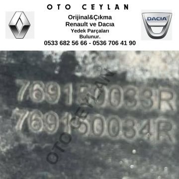 769150033R 769150034R Fluence Megane 3 Sağ Orta Kapı Direği Kaplaması Çıkma Orijinal