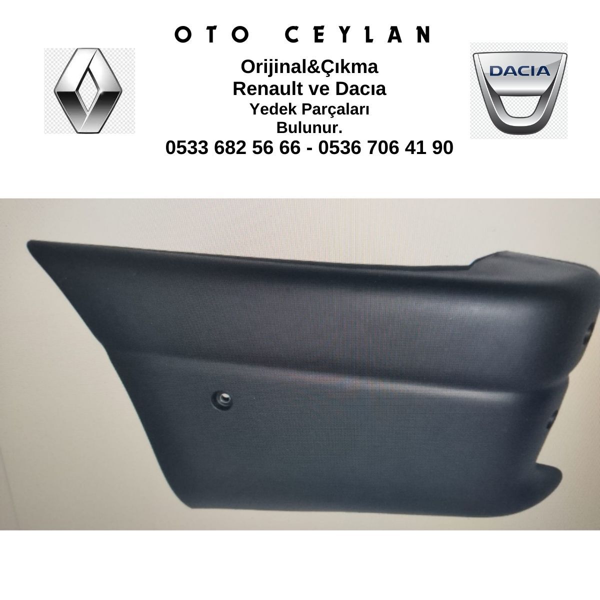 7700352124 MASTER 2 SAĞ ARKA TAMPON KÖŞE SIFIR