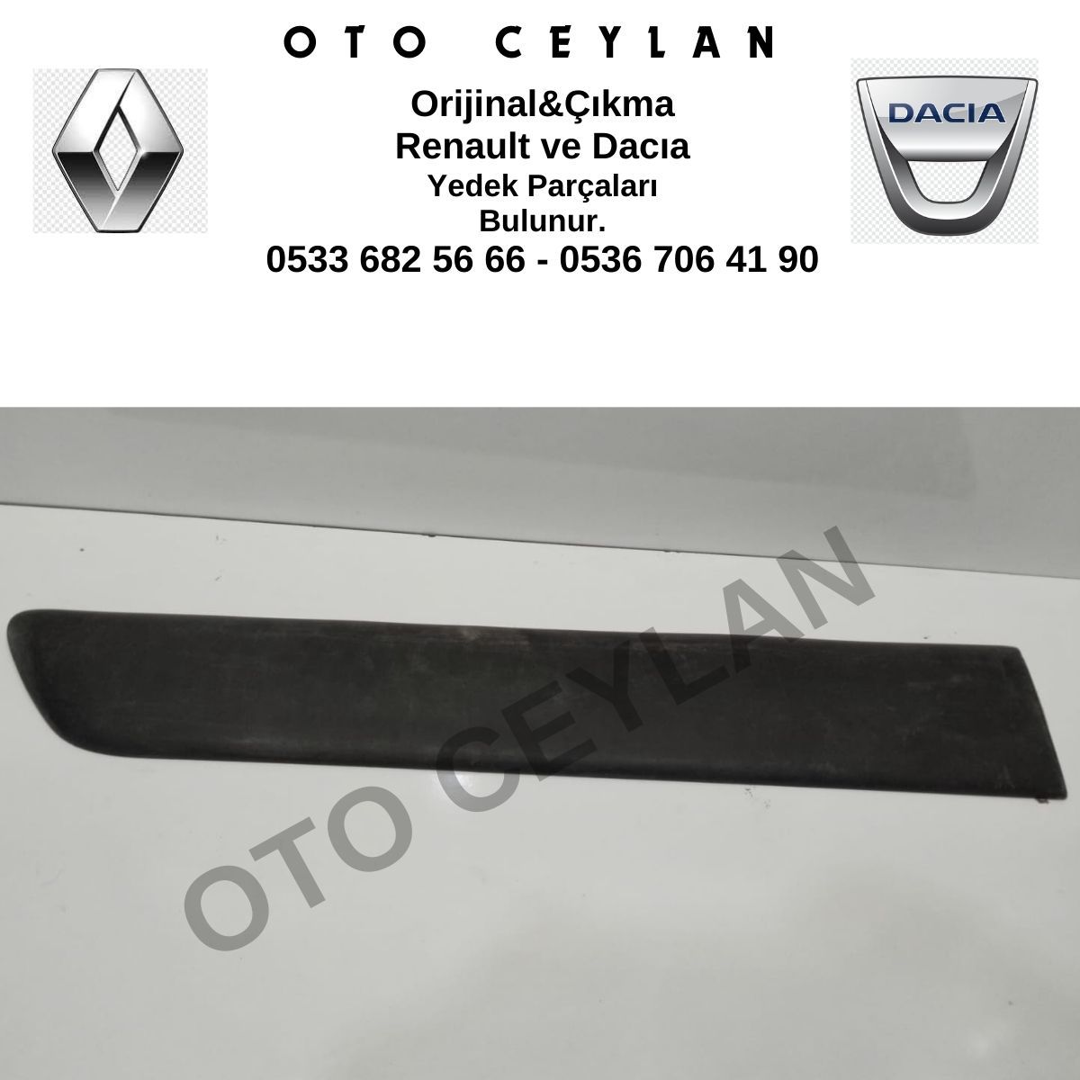 8200389360 Kangoo Sağ Arka Kapı Bandı Çıkma Orijinal