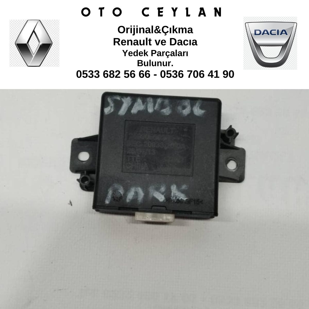 259908502R Symbol Park Sensörü Çıkma