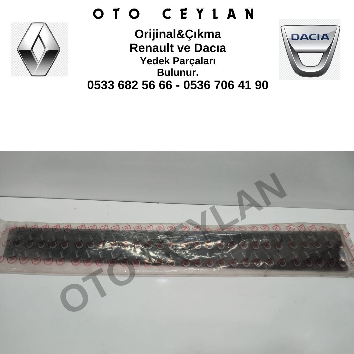 CM-10143 Dacia Lodgy Sol Ön Kapı Bandı Yan Sanayi